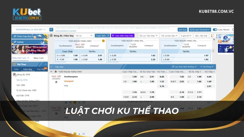 Luật chơi Ku thể thao