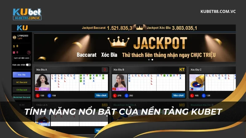 Tính năng nổi bật tại về chúng tôi - Kubet