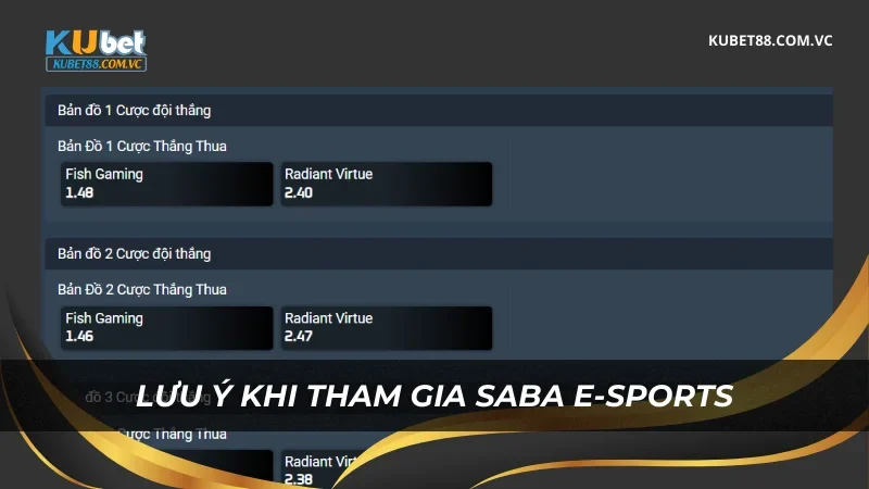 Lưu ý khi tham gia